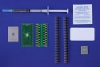 LFCSP-36 (0.5 mm pitch, 5.0 x 6.0 body, 3.45 x 4.57 split pad) PCB and Stencil K
