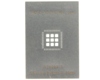 QFN-44 (0.65 mm pitch, 8.0 x 8.0 mm body) Stainless Steel Stencil