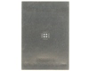 QFN-24 (0.4 mm pitch, 3.5 x 3.5 mm body) Stainless Steel Stencil