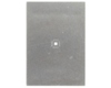 LFCSP-20 (0.45 mm pitch, 3.0 x 3.0 mm body) Stainless Steel Stencil