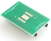 PowerSSO-28 to DIP-32 SMT Adapter (0.65 mm pitch, 10.35 x 7.5 mm body)