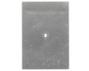 QFN-14 (0.5 mm pitch, 3.2 x 2.5 mm body) Stainless Steel Stencil