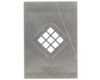 QFN-100 (0.4 mm pitch, 12 x 12 mm body) Stainless Steel Stencil