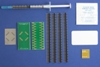 TQFP-44 (0.8 mm pitch, 14 x 14 mm body) PCB and Stencil Kit