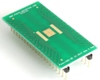 PowerSSO-36 to DIP-40 SMT Adapter (0.5 mm pitch, 10.35 x 7.5 mm body)