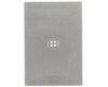 QFN-16 (0.65 mm pitch, 4 x 4 mm body) Stainless Steel Stencil