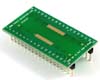 SOP-36 to DIP-36 SMT Adapter (0.65 mm pitch, 12.8 x 7.5 mm body)