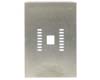 PowerPAD-16/PowerSOIC-16 (1.27 mm pitch, 300 mil body) Stainless Steel Stencil
