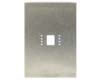 DFN-8/MLP-8 (1.27 mm pitch, 6 x 8 mm body) Stainless Steel Stencil