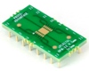 DFN-12 to DIP-16 SMT Adapter (0.5 mm pitch, 3 x 3 mm body) Compact Series