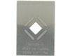 HTQFP-64 (0.5 mm pitch, 10 x 10 mm body) Stainless Steel Stencil