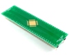 HTQFP-64 to DIP-68 SMT Adapter (0.5 mm pitch, 10 x 10 mm body)