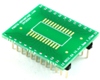SOIC-24 to DIP-24 SMT Adapter (1.27 mm pitch, 15.4 x 7.5 mm body)