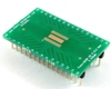 PowerQSOP-28 to DIP-32 SMT Adapter (0.635 mm pitch, 9.9 x 3.9 mm body)