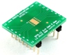 DFN-12 to DIP-16 SMT Adapter (0.8 mm pitch, 5 x 4.5 mm body)