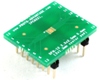 DFN-12 to DIP-16 SMT Adapter (0.4 mm pitch, 2.5 x 2.5 mm body)