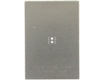 DFN-8 (0.8 mm pitch, 3 x 3 mm body) Stainless Steel Stencil