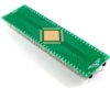 HTQFP-64 to DIP-68 SMT Adapter (0.8 mm pitch, 14 x 14 mm body)