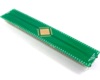 HTQFP-100 to DIP-104 SMT Adapter (0.5 mm pitch, 14 x 14 mm body)