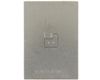 BGM121/BGM123 (0.4 mm pitch, 6.5 x 6.5 mm body) Stainless Steel Stencil