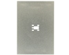 SOT89-5 (1.5 mm pitch, 4.6 x 2.6 mm body) Stainless Steel Stencil