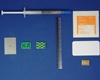 DFN-6 (0.65 mm pitch, 2.5 x 2.5 mm body) PCB and Stencil Kit
