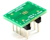 DFN-6 to DIP-10 SMT Adapter (0.65 mm pitch, 2.5 x 2.5 mm body)