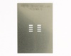 SOIC-8 (1.27 mm pitch, 150/200 mil body) Stainless Steel Stencil SOIC-8 (1.27 mm pitch, 150/200 mil body) Stainless Steel Stencil