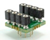 DIP-8 Socket to TO-8 SMT Adapter (2.54 mm pitch, 300 mil body) Compact Series