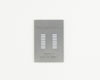 SOIC-18 (1.27 mm pitch) Stainless Steel Stencil