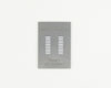 SOIC-20 (1.27 mm pitch) Stainless Steel Stencil
