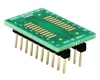 SOIC-20 to DIP-20 SMT Adapter (1.27 mm pitch, 300 mil body)