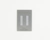 SOIC-24 (1.27 mm pitch) Stainless Steel Stencil