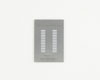 SOIC-28 (1.27 mm pitch) Stainless Steel Stencil