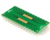 SSOP-28 to DIP-28 SMT Adapter (0.65 mm pitch) Compact Series