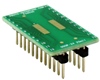 QSOP-24 to DIP-24 SMT Adapter (0.635 mm / 25 mil pitch)