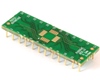 QFN-24-THIN to DIP-24 SMT Adapter (0.5 mm pitch, 4 x 4 mm body) Compact Series