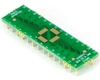 QFN-28 to DIP-28 SMT Adapter (0.5 mm pitch, 5 x 5 mm body) Compact Series