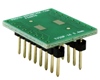 TVSOP-16 to DIP-16 SMT Adapter (0.4 mm pitch)