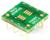 SOT23-8/TSOT-8 to DIP-8 SMT Adapter (0.65 mm pitch) Compact Series