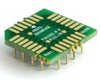 PLCC-28 to PGA-28 Pin 1 Out SMT Adapter (50 mils / 1.27 mm pitch) Compact Series