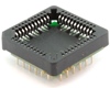 PLCC-44 Socket to PGA-44 Pin 1 In SMT Adapter (50 mils / 1.27 mm pitch) Compact