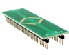 PQFP-64 to DIP-64 SMT Adapter (0.8 mm pitch, 14 x 14 mm body)