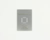 CSP-48 (0.5 mm pitch, 7 x 7 mm body) Stainless Steel Stencil