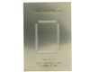 PQFP-128 (0.5 mm pitch, 14 x 20 mm body) Stainless Steel Stencil