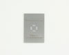 LLP-28 (0.5 mm pitch, 5 x 5 mm body) Stainless Steel Stencil