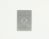 LLP-36 (0.5 mm pitch, 6 x 6 mm body) Stainless Steel Stencil