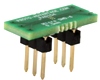 MicroSMD-6 BGA-6 (0.5 mm pitch) to DIP-6 SMT Adapter
