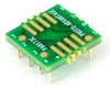 PSOP-8 to DIP-8 SMT Adapter (50 mils / 1.27 mm pitch) Compact Series