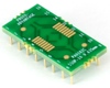 SSOP-16 to DIP-16 SMT Adapter (0.635 mm pitch) Compact Series SSOP-16 to DIP-16 SMT Adapter (0.635 mm pitch) Compact Series